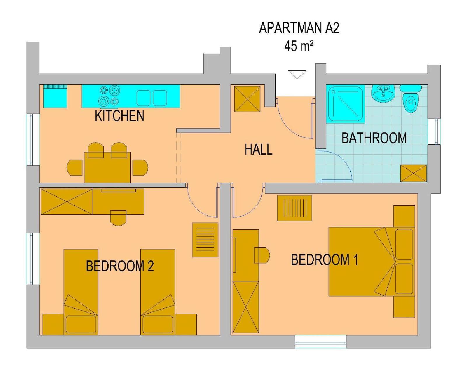 Apartmani Ždrelac Exteriér fotografie